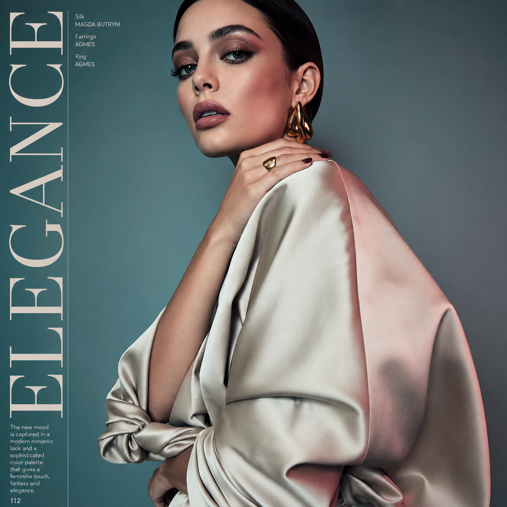 Editorial fashion portrait